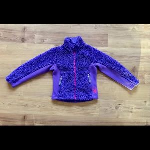 Spyder under layer fleece jacket